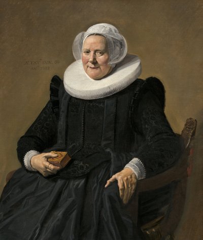 Portrait of an Elderly Lady by Frans Hals